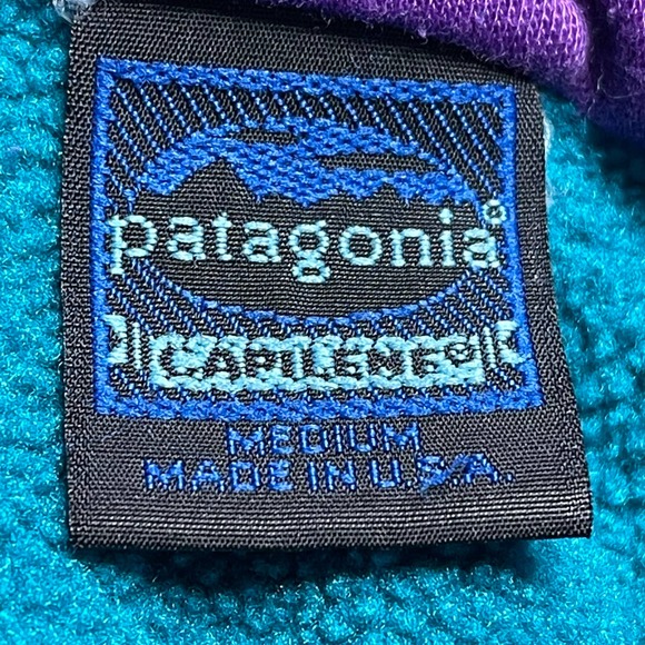 SOLD Patagonia VTG Capilene Pullover USA 1993 - Picture 4 of 5